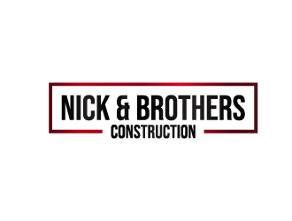 Nick & Brothers Construction logo design by bigboss