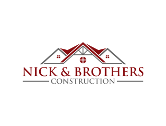 Nick & Brothers Construction logo design by Purwoko21