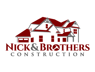 Nick & Brothers Construction logo design by jaize