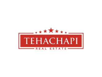 Tehachapi Real Estate  logo design by wongndeso