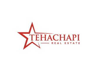 Tehachapi Real Estate  logo design by wongndeso