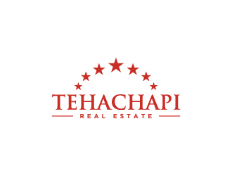 Tehachapi Real Estate  logo design by wongndeso