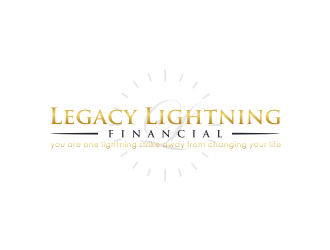 Legacy Lightning Financial  logo design by GassPoll