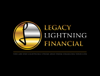 Legacy Lightning Financial  logo design by GassPoll