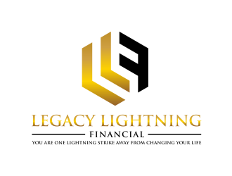 Legacy Lightning Financial  logo design by GassPoll