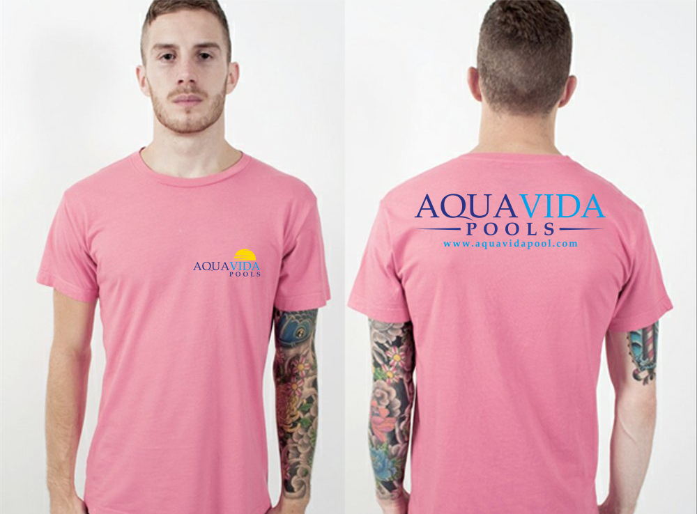 AquaVida Pools logo design by imagine