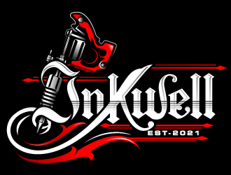 Inkwell logo design by Suvendu