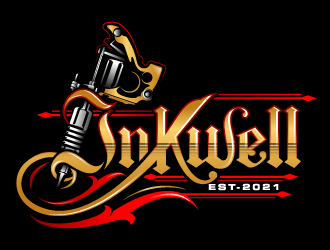 Inkwell logo design by Suvendu