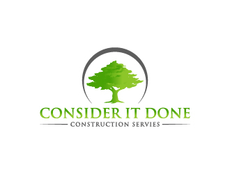 Consider It Done Construction Servies  logo design by Creativeminds