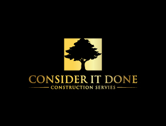 Consider It Done Construction Servies  logo design by Creativeminds