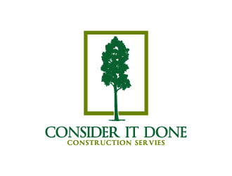 Consider It Done Construction Servies  logo design by Erasedink