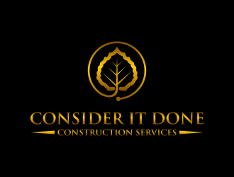 Consider It Done Construction Servies  logo design by dodihanz