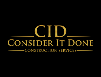 Consider It Done Construction Servies  logo design by ayda_art