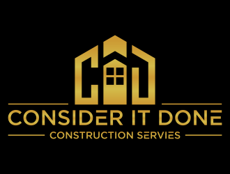 Consider It Done Construction Servies  logo design by ayda_art