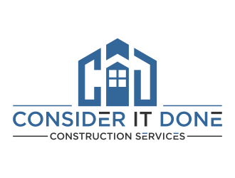 Consider It Done Construction Servies  logo design by ayda_art