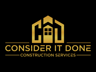 Consider It Done Construction Servies  logo design by ayda_art