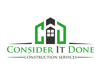 Consider It Done Construction Servies  logo design by ayda_art