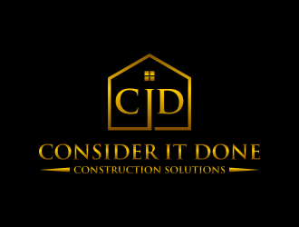 Consider It Done Construction Servies  logo design by dodihanz