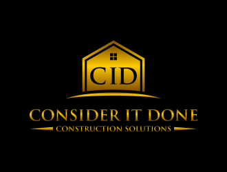 Consider It Done Construction Servies  logo design by dodihanz