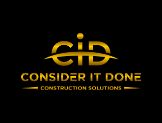 Consider It Done Construction Servies  logo design by dodihanz