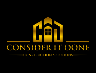 Consider It Done Construction Servies  logo design by ayda_art