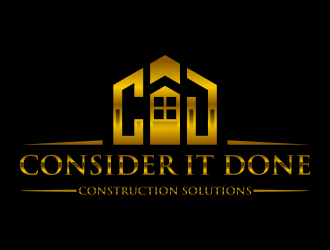 Consider It Done Construction Servies  logo design by ayda_art