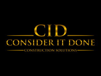 Consider It Done Construction Servies  logo design by ayda_art