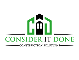 Consider It Done Construction Servies  logo design by ayda_art