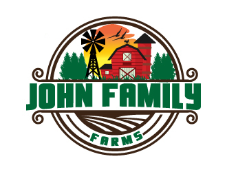 John Family Farms logo design by drifelm