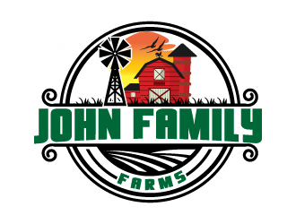 John Family Farms logo design by drifelm