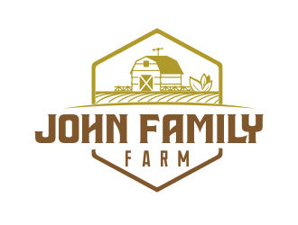 John Family Farms logo design by M J