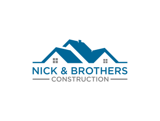 Nick & Brothers Construction logo design by Humhum