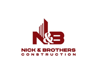 Nick & Brothers Construction logo design by harno