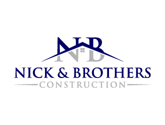 Nick & Brothers Construction logo design by KDesigns