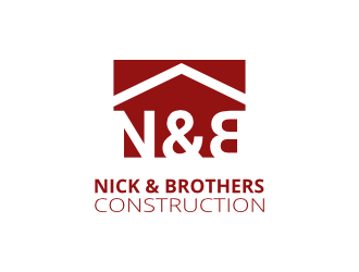 Nick & Brothers Construction logo design by Akli