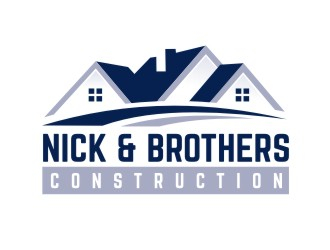 Nick & Brothers Construction logo design by maspion