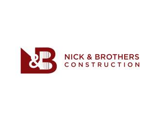 Nick & Brothers Construction logo design by christabel