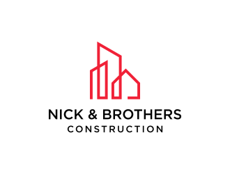 Nick & Brothers Construction logo design by yossign