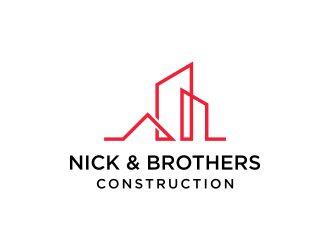 Nick & Brothers Construction logo design by yossign