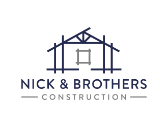 Nick & Brothers Construction logo design by akilis13