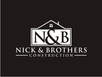 Nick & Brothers Construction logo design by Artomoro