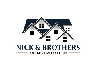 Nick & Brothers Construction logo design by KDesigns