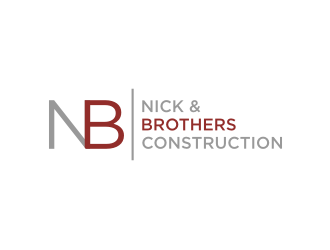 Nick & Brothers Construction logo design by Artomoro