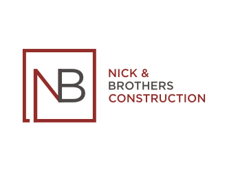 Nick & Brothers Construction logo design by Artomoro