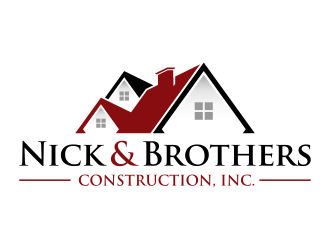 Nick & Brothers Construction logo design by pionsign