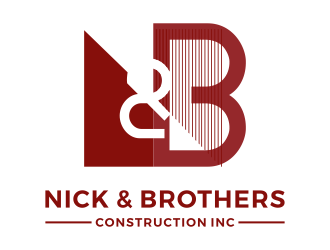 Nick & Brothers Construction logo design by graphicstar