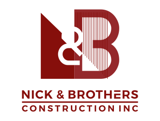 Nick & Brothers Construction logo design by graphicstar