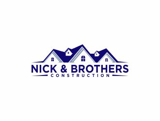 Nick & Brothers Construction logo design by indomie_goreng