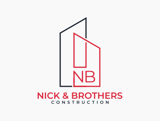 Nick & Brothers Construction logo design by falah 7097