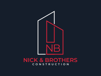 Nick & Brothers Construction logo design by falah 7097